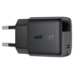 Hálózati adapter - 30W - USB-C - fekete - Acefast A115