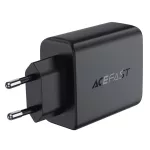 Hálózati adapter - 45W - 2x USB-A, 2x USB-C - fekete - Acefast A61