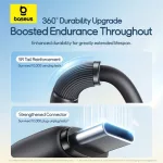 Adatkábel - 0.8M - 3in1 - Baseus