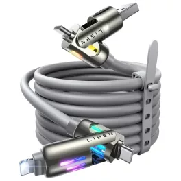 Adatkábel - 2.0M - 4in1 - Lisen YL0124110002