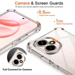 Techsuit - Shockproof Szilikon tok - Honor 400 - (átlátszó)
