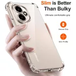 Techsuit - Shockproof Szilikon tok - Honor 400 - (átlátszó)