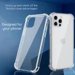 Techsuit - Shockproof Szilikon tok - Honor 400 Pro - (átlátszó)