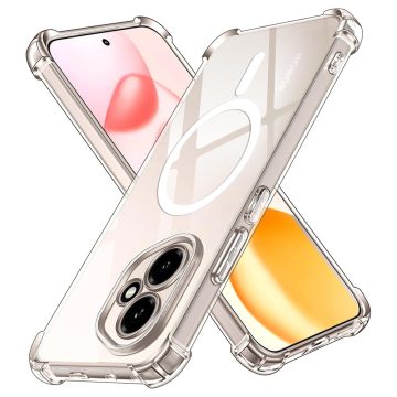   Honor 400 - Hátlap tok - Magsafe (átlátszó) - Shockproof Clear Silicone - T