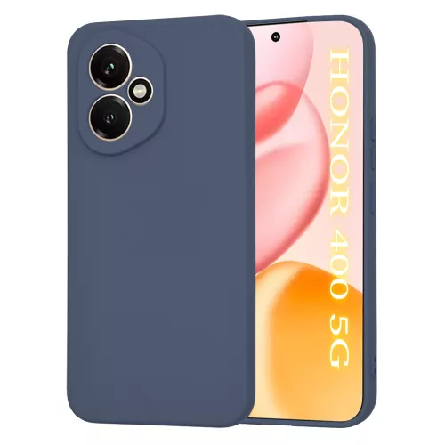 Techsuit - SoftFlex Szilikon tok - Honor 400 - Navy Blue (kék)