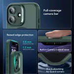 ESR - Classic Hybrid HaloLock tok - iPhone 17 - Frosted Green (zöld)