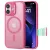 ESR - Classic Hybrid HaloLock tok - iPhone 17 - Frosted (rózsaszín)