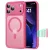 ESR - Classic Hybrid HaloLock tok - iPhone 17 Pro - Frosted (rózsaszín)