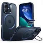 ESR - Classic Hybrid HaloLock Kickstand tok - iPhone 17 - Frosted Blue (kék)