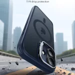 ESR - Classic Hybrid HaloLock Kickstand tok - iPhone 17 - Frosted Blue (kék)