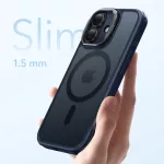 ESR - Classic Hybrid HaloLock Kickstand tok - iPhone 17 - Frosted Blue (kék)