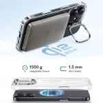 ESR - Classic Hybrid HaloLock Kickstand tok - iPhone 17 - (átlátszó)