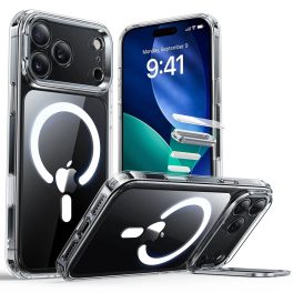   ESR - Classic Hybrid HaloLock Kickstand tok - iPhone 17 Pro - (átlátszó)