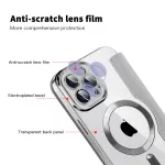 iPhone11 - Notesz tok MagSafe - ezüst - Techsuit