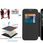 iPhone11 - Notesz tok MagSafe - lila - Techsuit