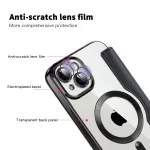 iPhone14 - Notesz tok MagSafe - fekete - Techsuit