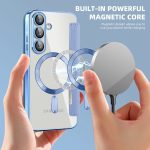 Samsung A36 5G / A56 5G - Notesz tok MagSafe - világoskék - Techsuit