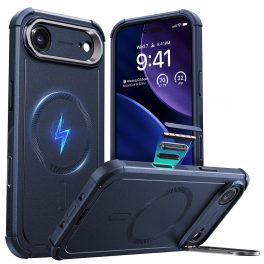   ESR - Cyber Armor Kickstand tok - iPhone 17 Air - Blue (kék)