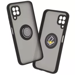 Huawei P40 Lite - Hátlap tok - fekete - Techsuit Glinth