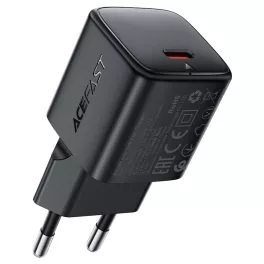 Hálózati adapter - 20W - USB-C - fekete - AceFast A117