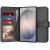 Samsung S26 Plus - Notesz tok - fekete - Diary Book - Techsuit
