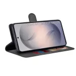 Samsung S26 Plus - Notesz tok - fekete - Diary Book - Techsuit