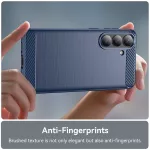 Samsung S26 Plus - Hátlap tok - kék - Carbon Silicone - Techsuit