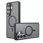 Samsung S26 Ultra - Hátlap tok MagSagfe -fekete-PureFrost MagSafe-Techsuit