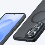 Samsung S26 Ultra - Hátlap tok MagSagfe -fekete-PureFrost MagSafe-Techsuit