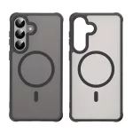 Samsung S26 Plus - Hátlap tok MagSafe-fekete-HaloFrost II MagSafe-Techsuit
