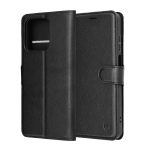 Honor X5c Plus - Notesz tok - Fekete - Leather Folio
