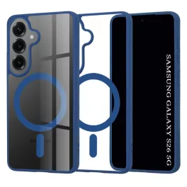  Samsung S26 Plus - Hátlap tok MagSafe - kék - MagSafe Pro - Techsuit