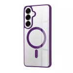 Samsung S26 Plus - Hátlap tok MagSafe - lila - MagSafe Pro - Techsuit