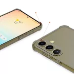 Honor X5c Plus - Hátlap tok - Átlátszó - Shockproof Clear Silicone