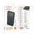 Powerbank - 10000 mAh-2xUSB-A,USB-C, Micro-USB-fekete-Borofone (BJ78)