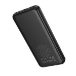 Powerbank - 10000mAh - 2xUSB-A, USB-C - fekete - QC 3.0 - Borofone (BJ80)
