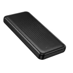 Powerbank - 10000mAh - 2xUSB-A, USB-C - fekete - QC 3.0 - Borofone (BJ80)