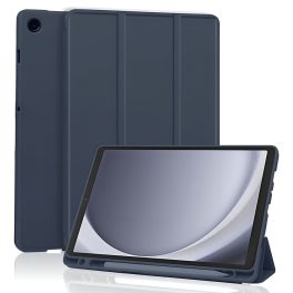   Samsung Tab A11 / A9 - Notesz tok - kék - Techsuit - Flex Trifold (with Pen