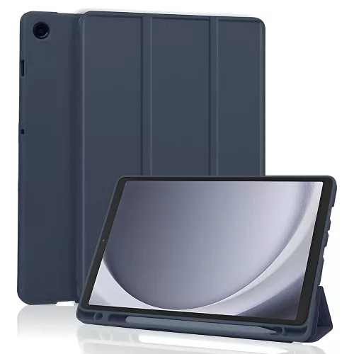 Samsung Tab A11 / A9 - Notesz tok - kék - Techsuit - Flex Trifold (with Pen