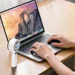 Kéziventilátor - USB-C - Fekete - Yesido YF18