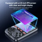 Powerbank - 10000 mAh - fekete - Yesido - Power Bank + Portable Retro Game 