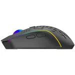 Gamer egér - Vezeték nélküli - USB-C töltős - fekete - Proove Buzz (WMBU000