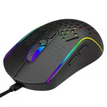 Gamer egér - Vezeték nélküli - USB-C töltős - fekete - Proove Buzz (WMBU000