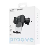 Autós Tartó - fekete - Proove Crystal Clamp Plus (CHCCP0000001)