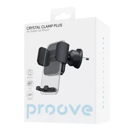   Autós Tartó - fekete - Proove Crystal Clamp Plus (CHCCP0000001)