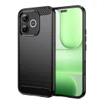 Honor 600 Lite - Hátlapi tok - fekete - Carbon Silicone