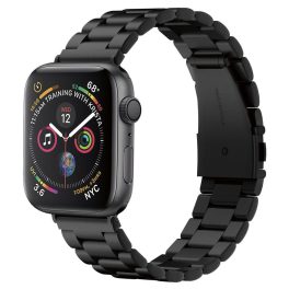   Óraszíj - Apple Watch (42/44/45/46/49mm) - fekete - Spigen Modern Fit