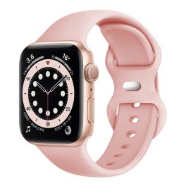   Óraszíj - Apple Watch (38/40/41/42mm) - rózsaszín - Watchband (W031) - Tech