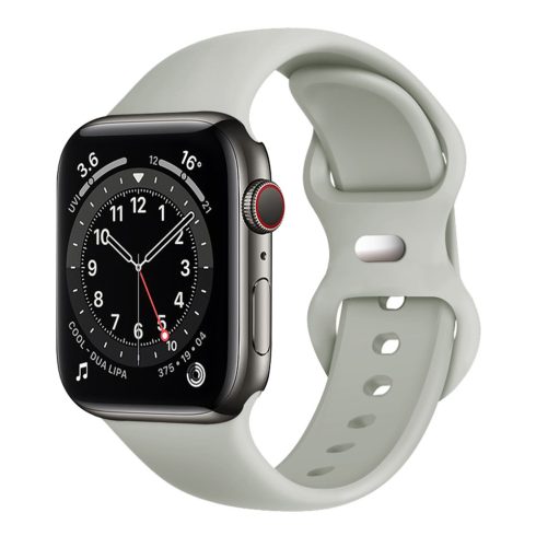 Techsuit - Watchband (W031) - Apple Watch 1/2/3/4/5/6/7/8/9/10/SE/SE 2/Ultra/Ultra 2 (42/44/45/46/49mm) - Gray