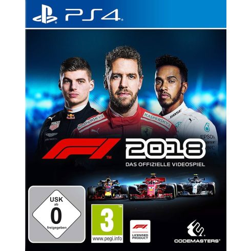  PS4 F1 2018 Használt Játék